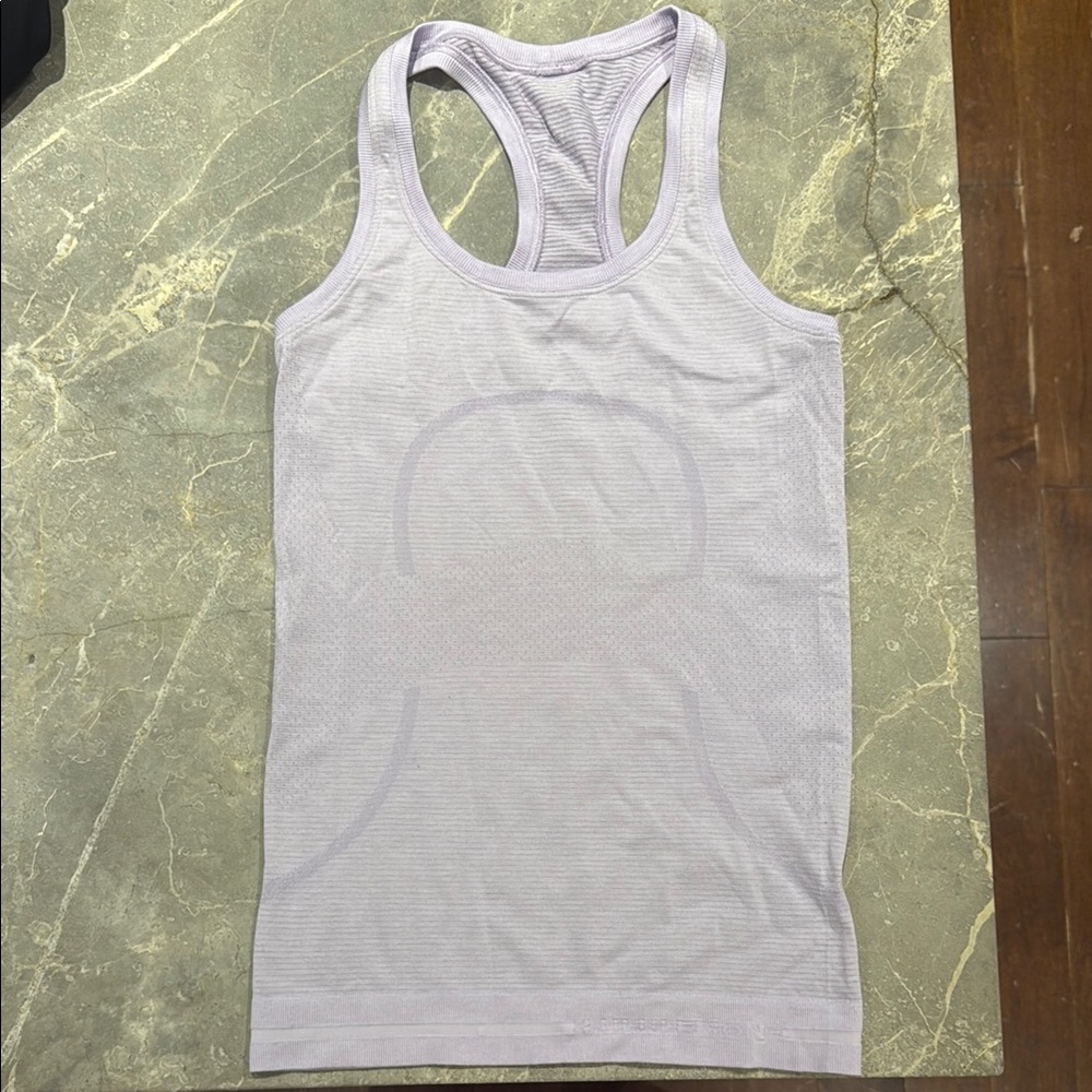 Lululemon Lavender Racerback Tank Top size 4
